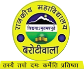 Government College Barotiwala Logo